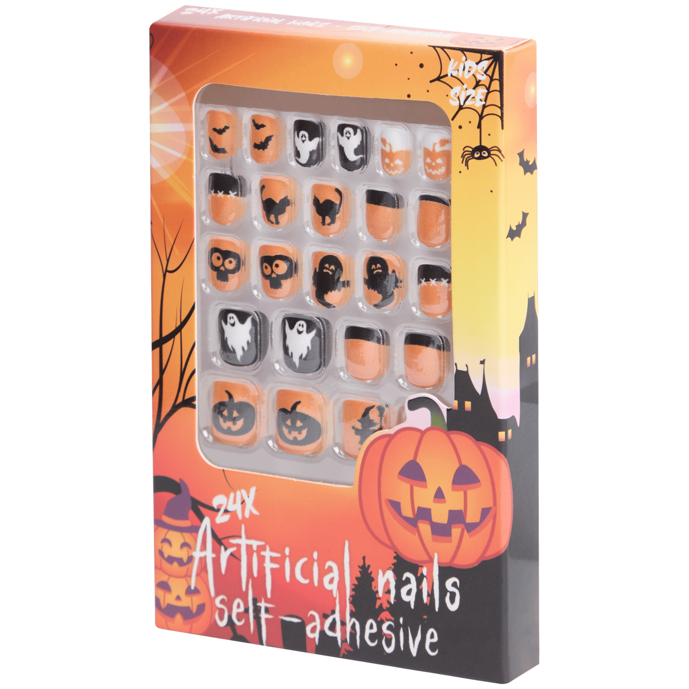 Halloween zelfklevende kunstnagels