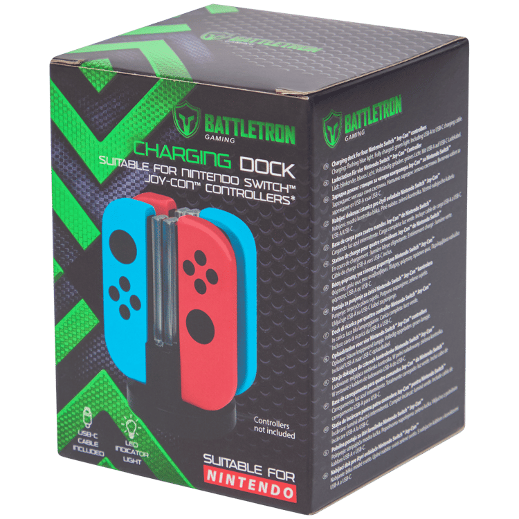 Battletron Nintendo Switch joy-con lader