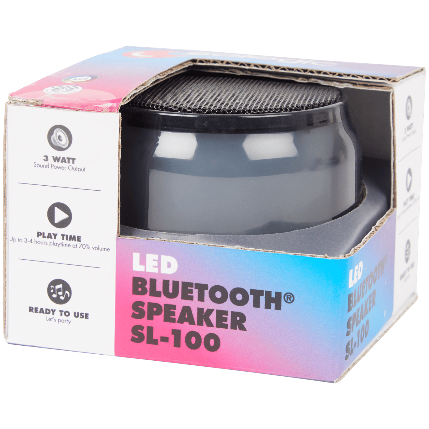 Sologic Bluetooth-Lautsprecher mit Licht