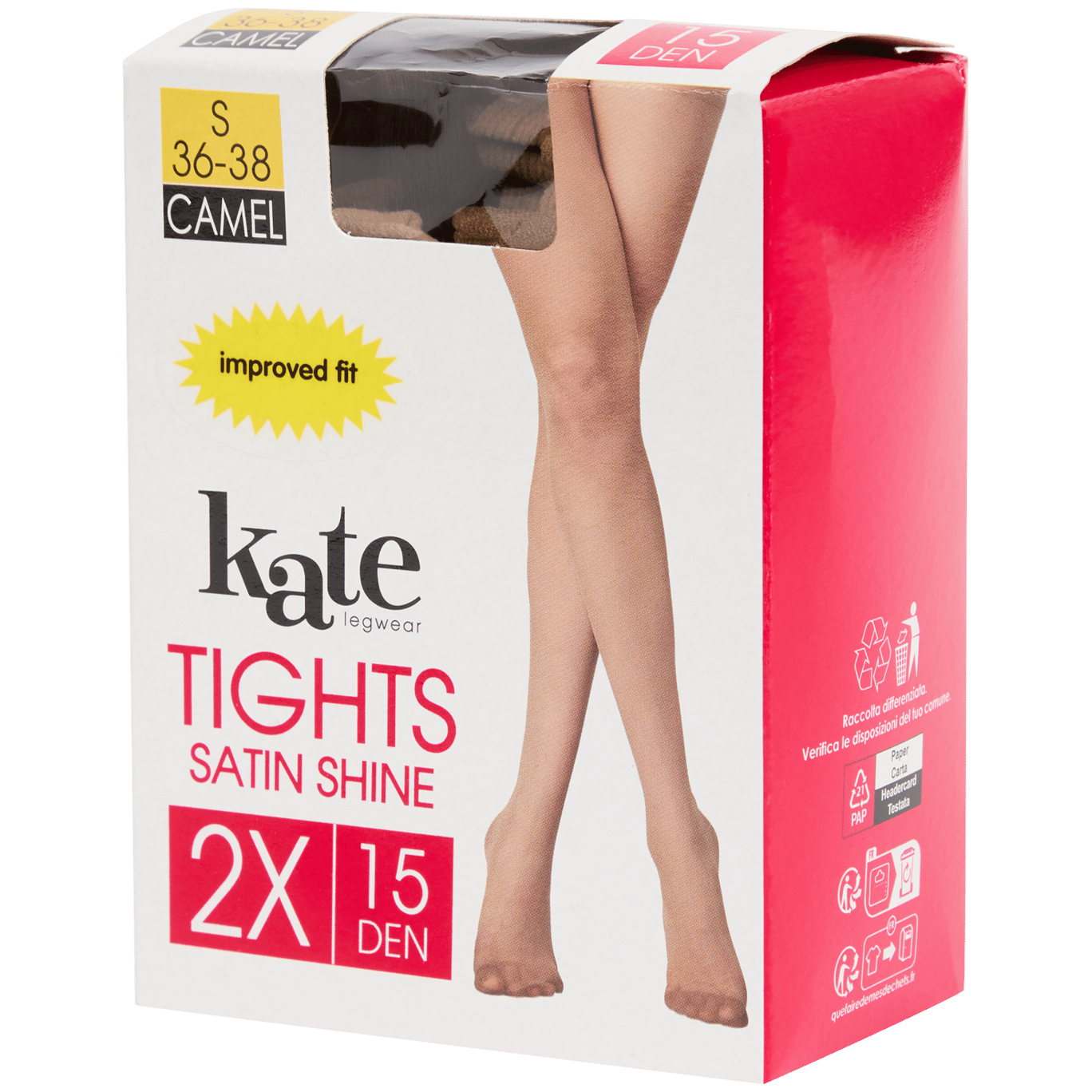 Collant Satin Shine Kate Legwear 15 denari