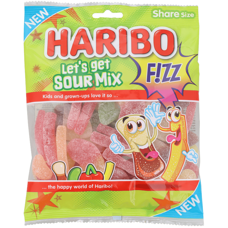 Bonbons Haribo Let's Get Sour Mix