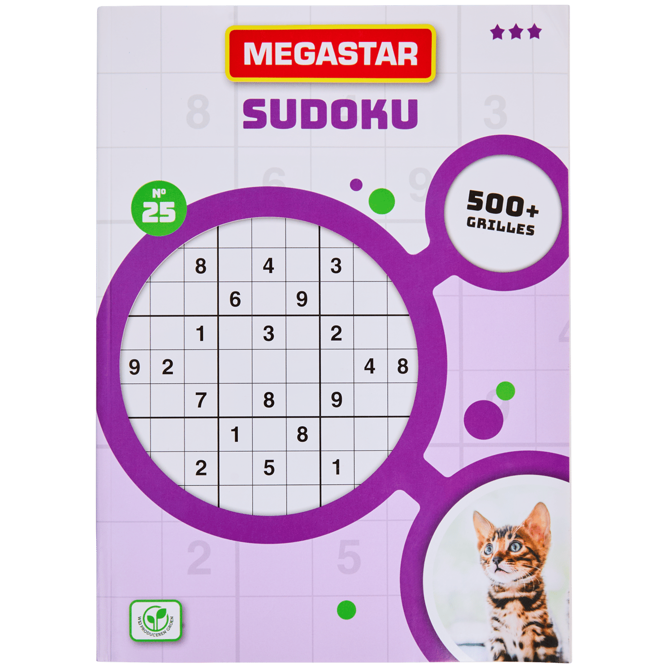 Livre de puzzles cérébraux Megastar 