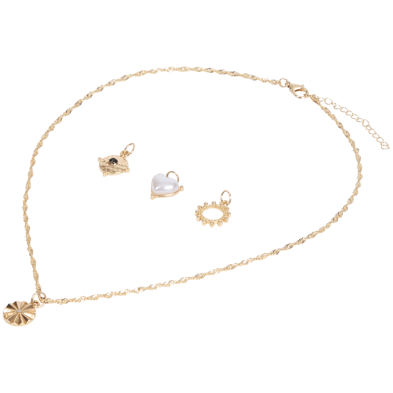 Collier avec pendentifs interchangeables