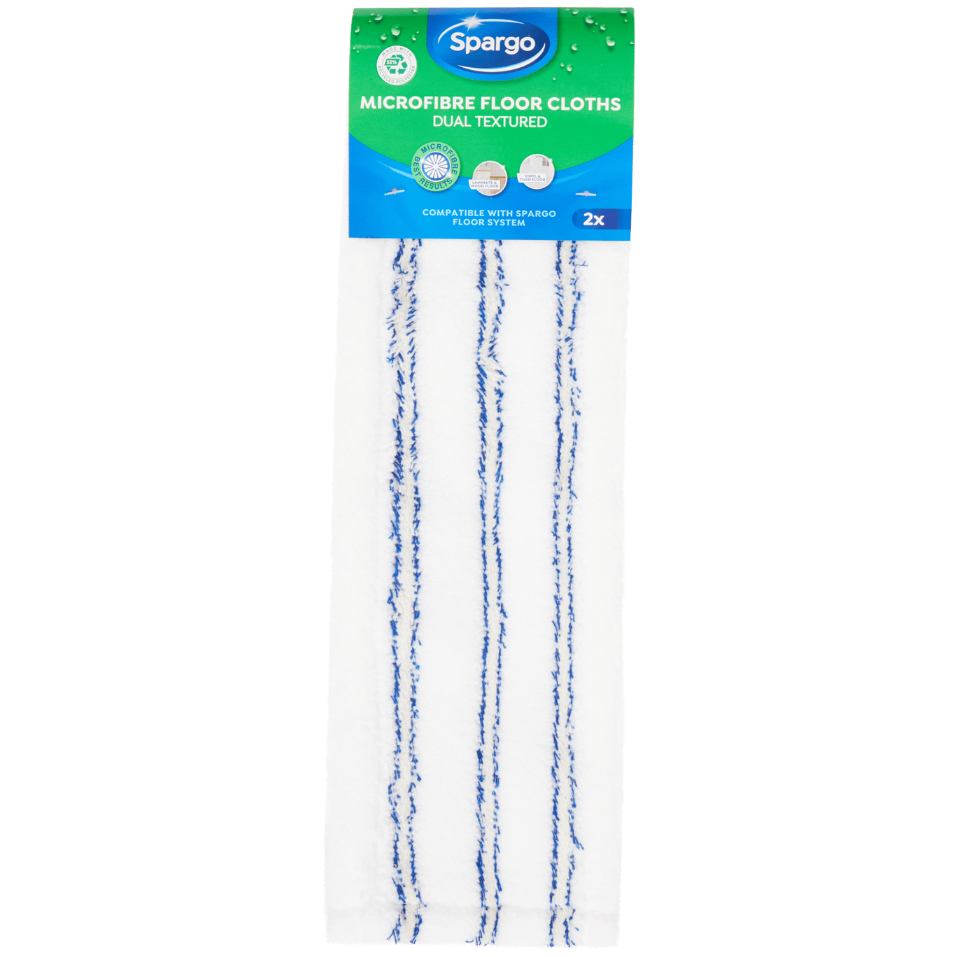 Lingettes microfibre pour serpillère Spargo