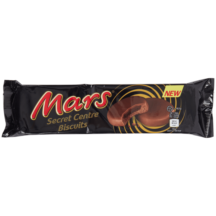 Mars koekjes Secret Centre