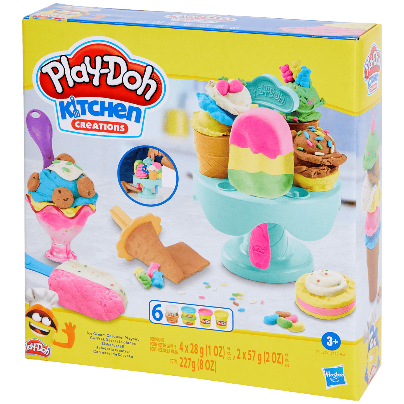 Kit de plasticina Play-Doh Kitchen Creations