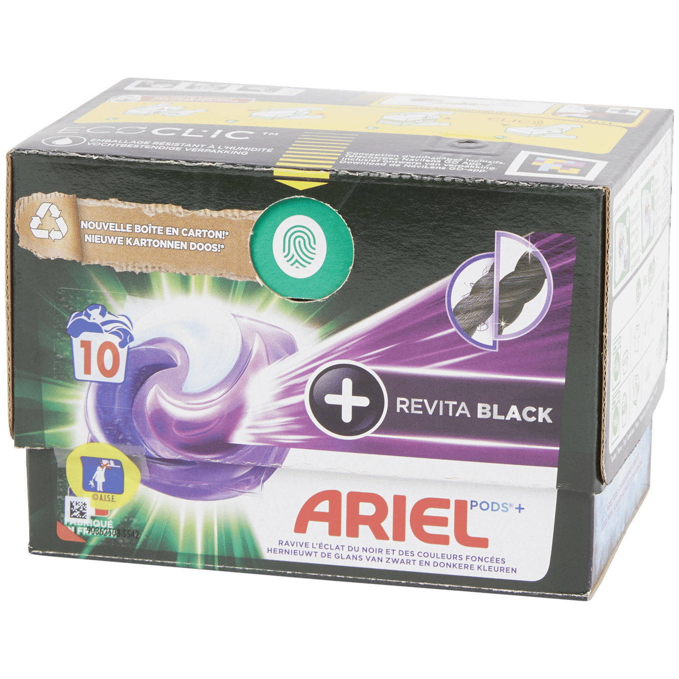 Lessive en capsules Ariel All in 1 Revita Black
