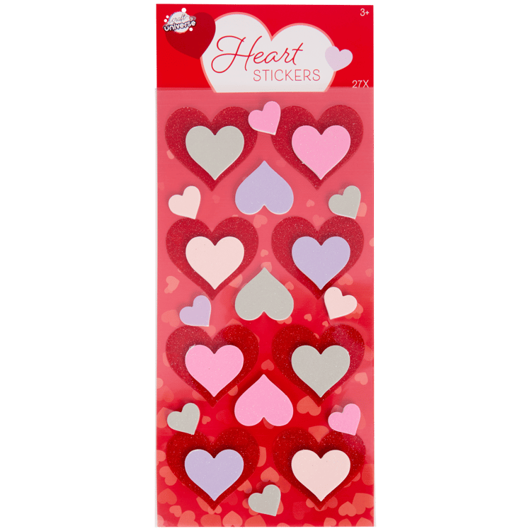 Adesivi a forma di cuore Craft Universe