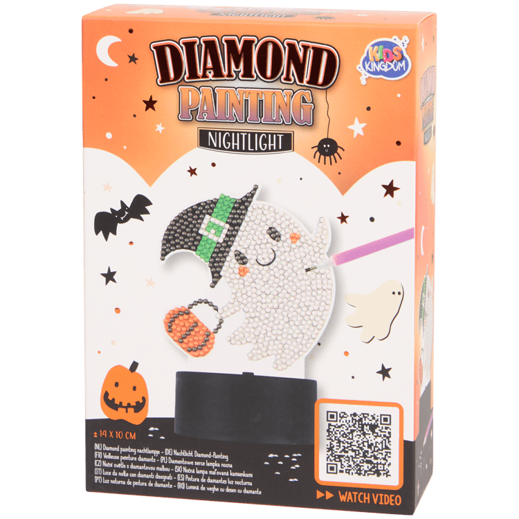 Peinture diamant veilleuse Kids Kingdom Halloween