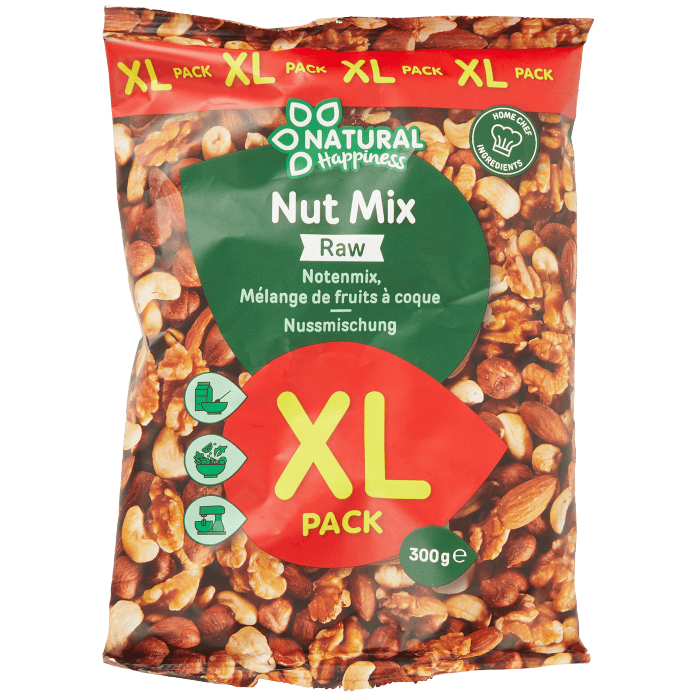 Směs ořechů Natural Happiness XL–balení