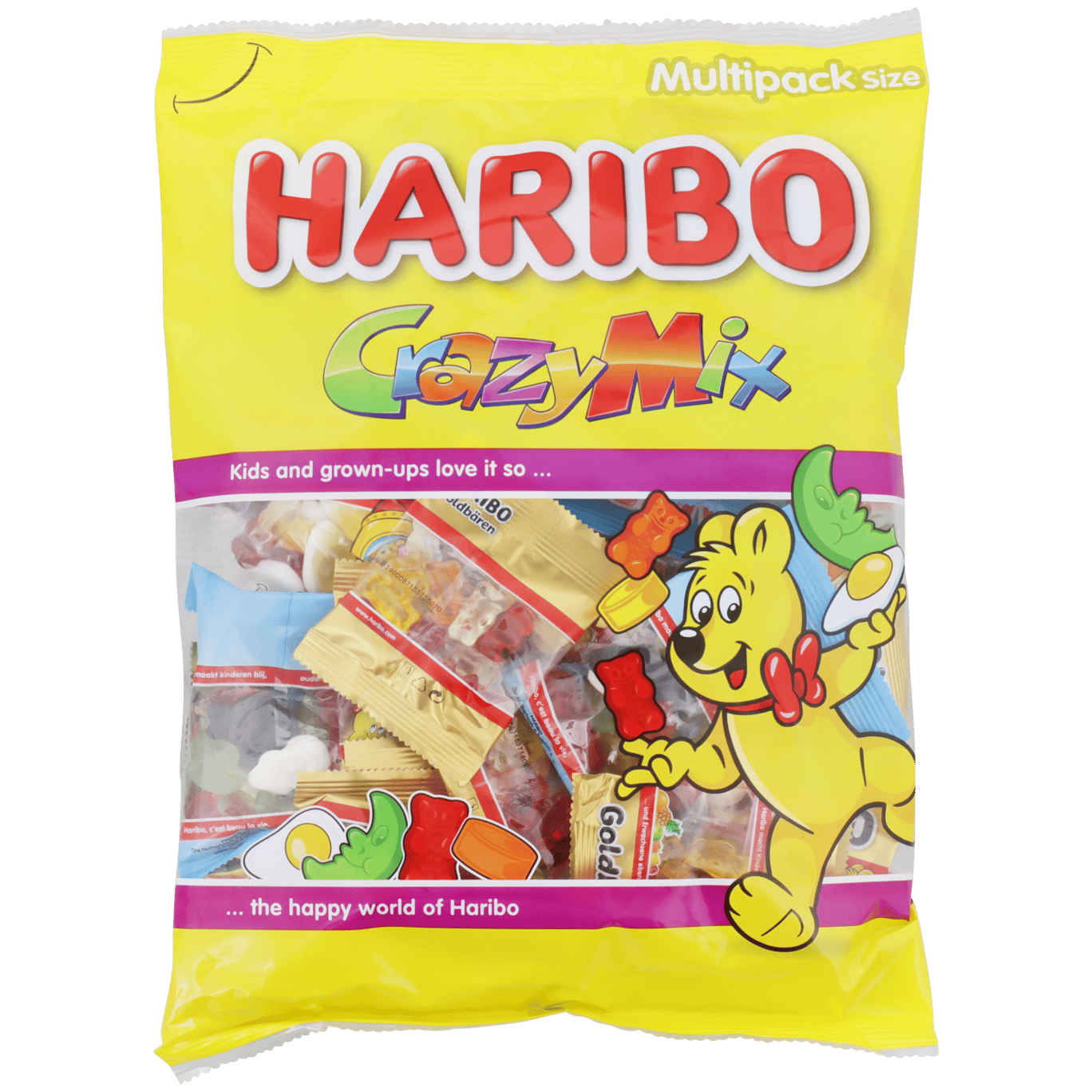 Bolsa multipaquete Haribo Crazy Mix