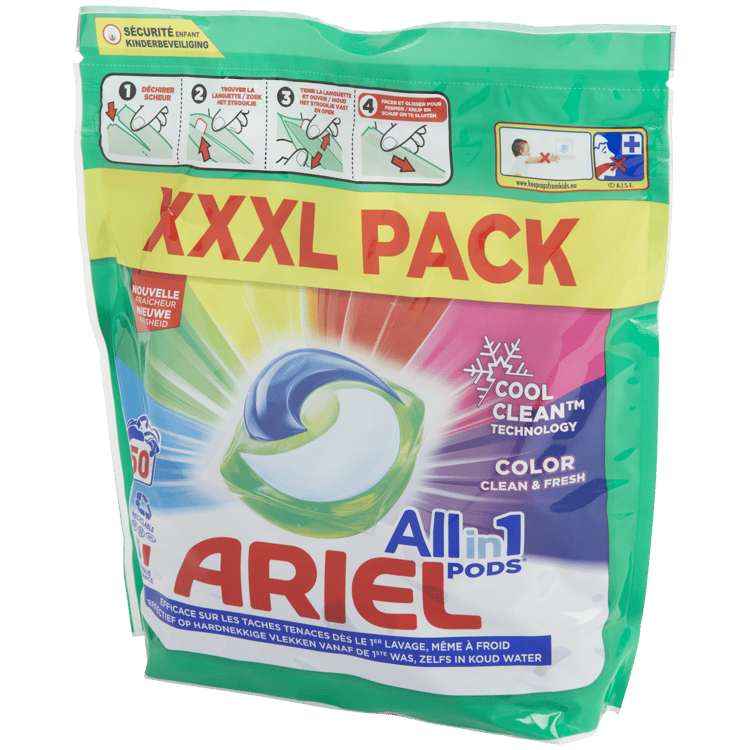 Capsules de lave-linge Ariel All-in-1 Couleur