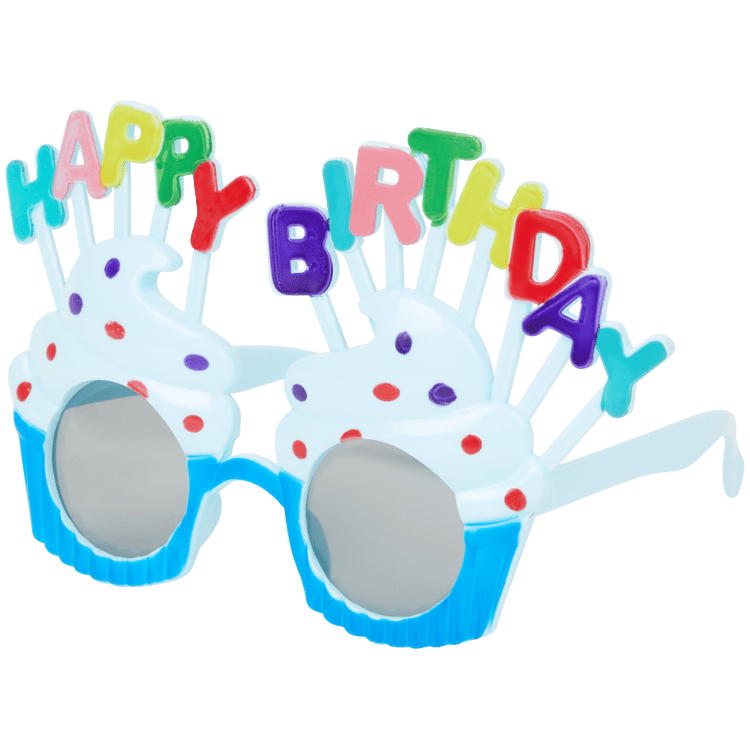 Lunettes de fête Happy Birthday