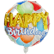 Cool2Party Folienballon Happy Birthday