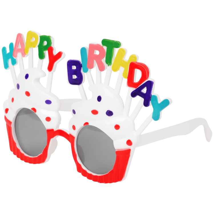 Lunettes de fête Happy Birthday