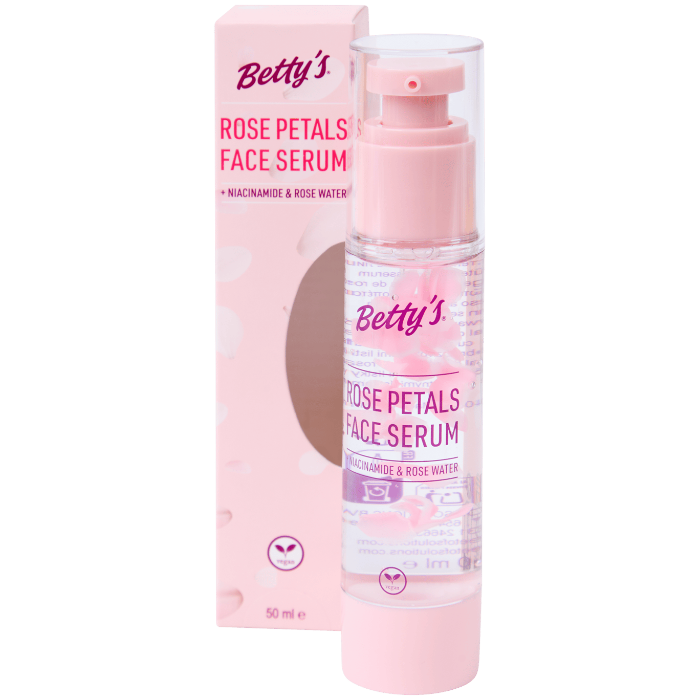 Sérum pour visage pétales de rose Betty's