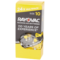 Piles pour appareil auditif Rayovac