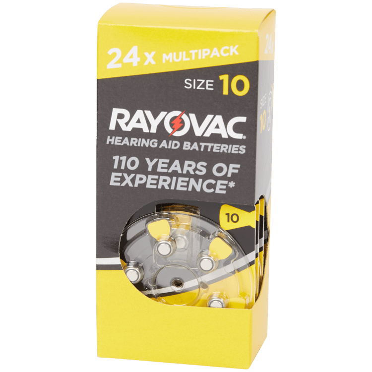 Pilhas para aparelhos auditivos Rayovac