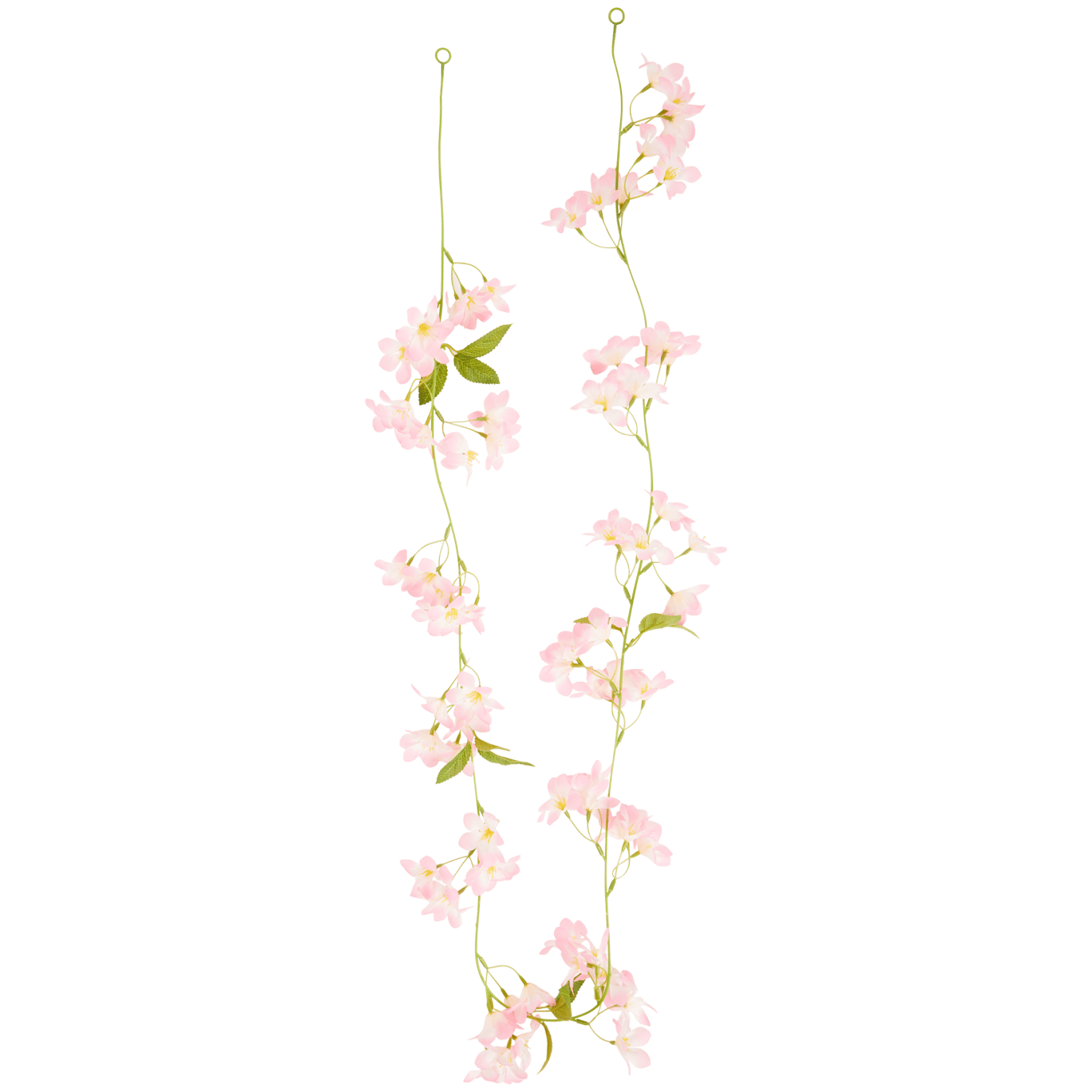 Guirnalda de flores artificiales