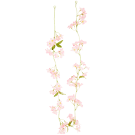 Guirnalda de flores artificiales