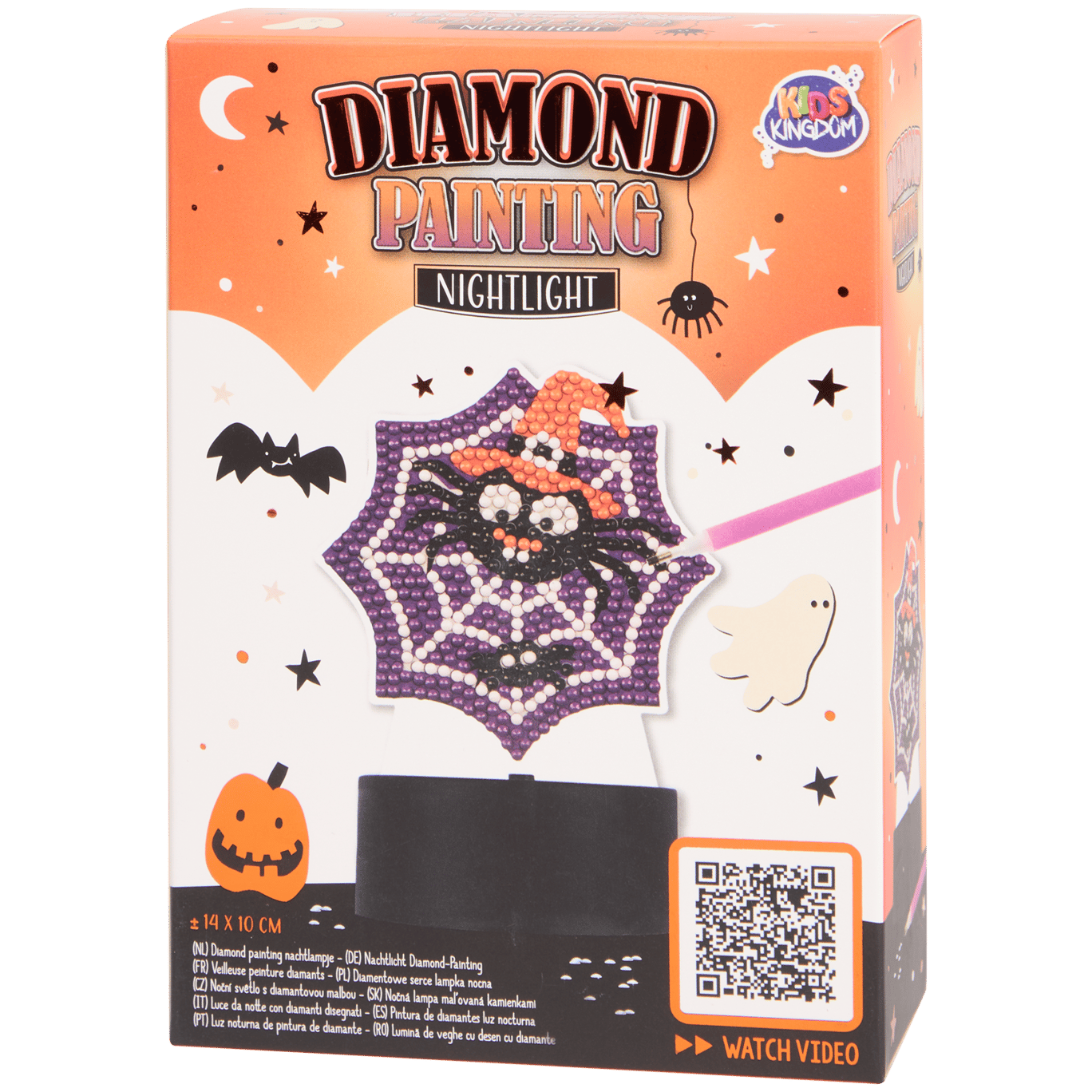 Kids Kingdom Diamond Painting Nachttischlampe Halloween