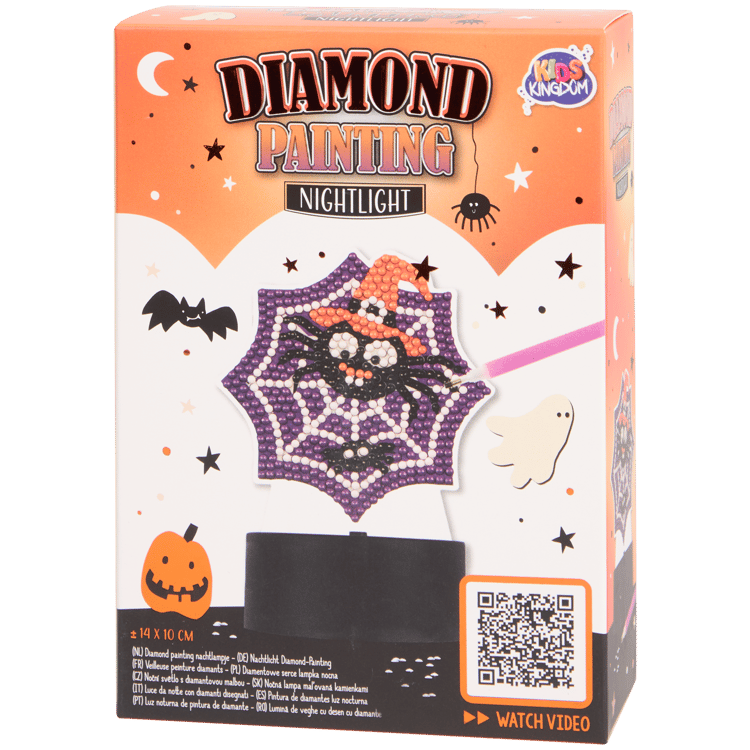 Peinture diamant veilleuse Kids Kingdom Halloween