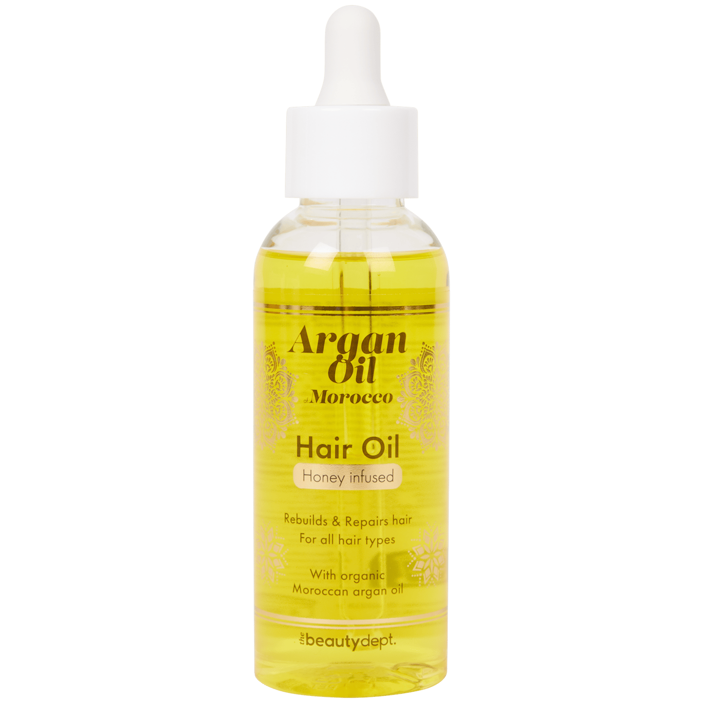 Olio per capelli The Beauty Dept. Argan e miele