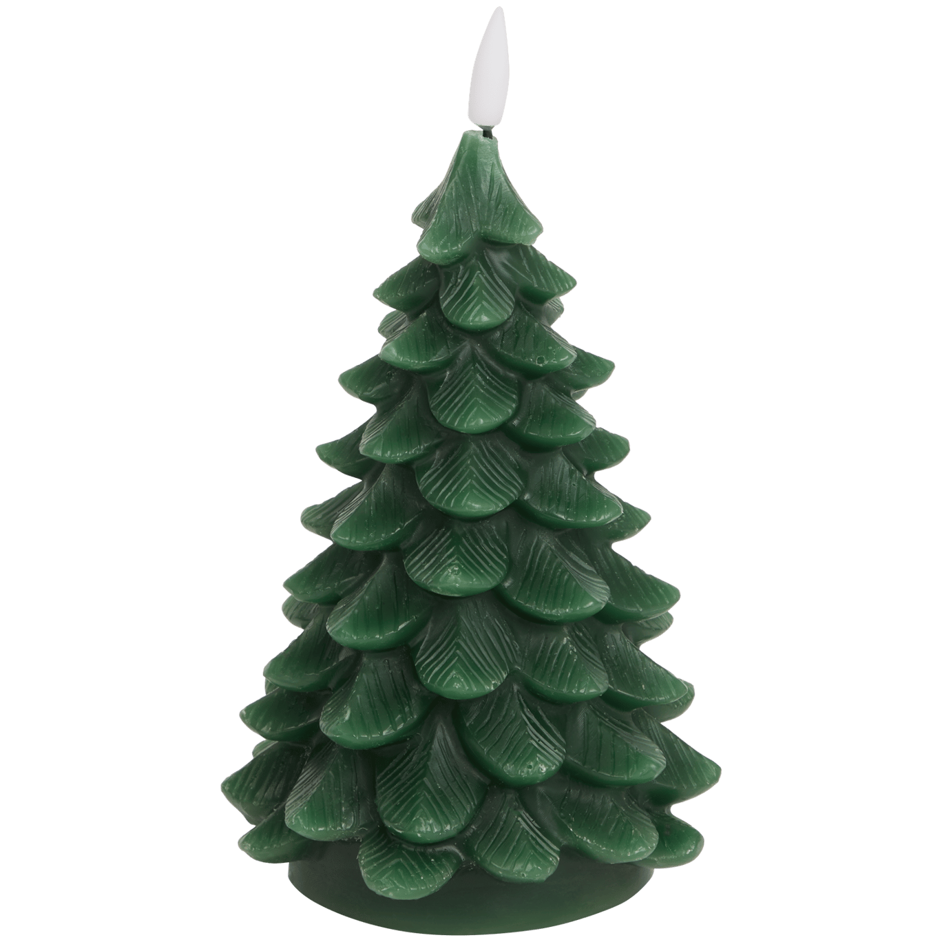 Árbol de Navidad con velas LED