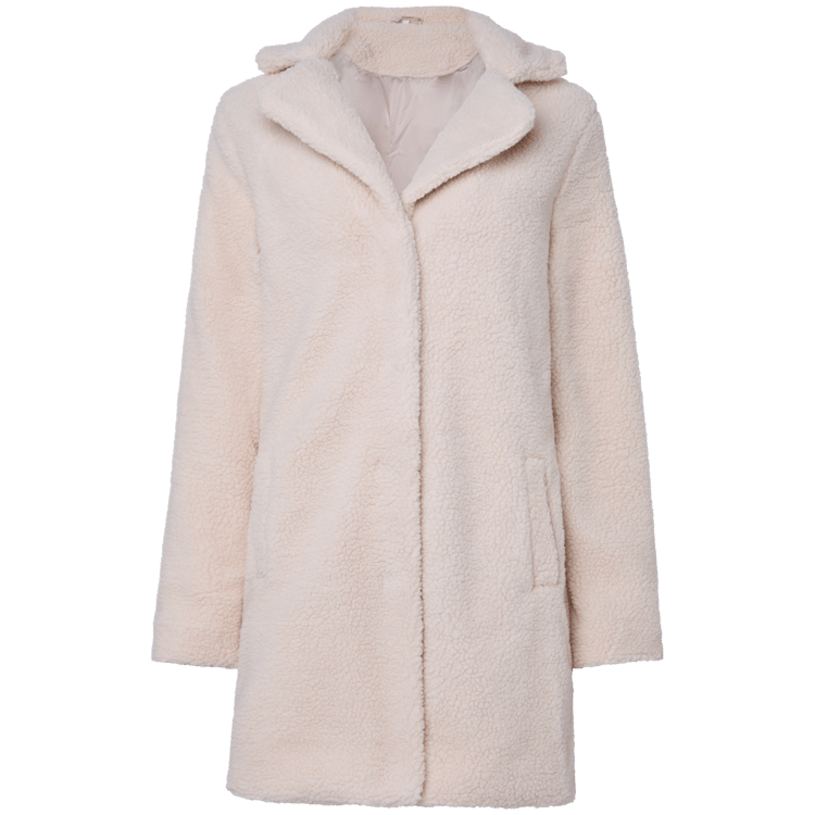 Manteau imitation peau de mouton