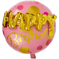 Cool2Party Folienballon Happy Birthday