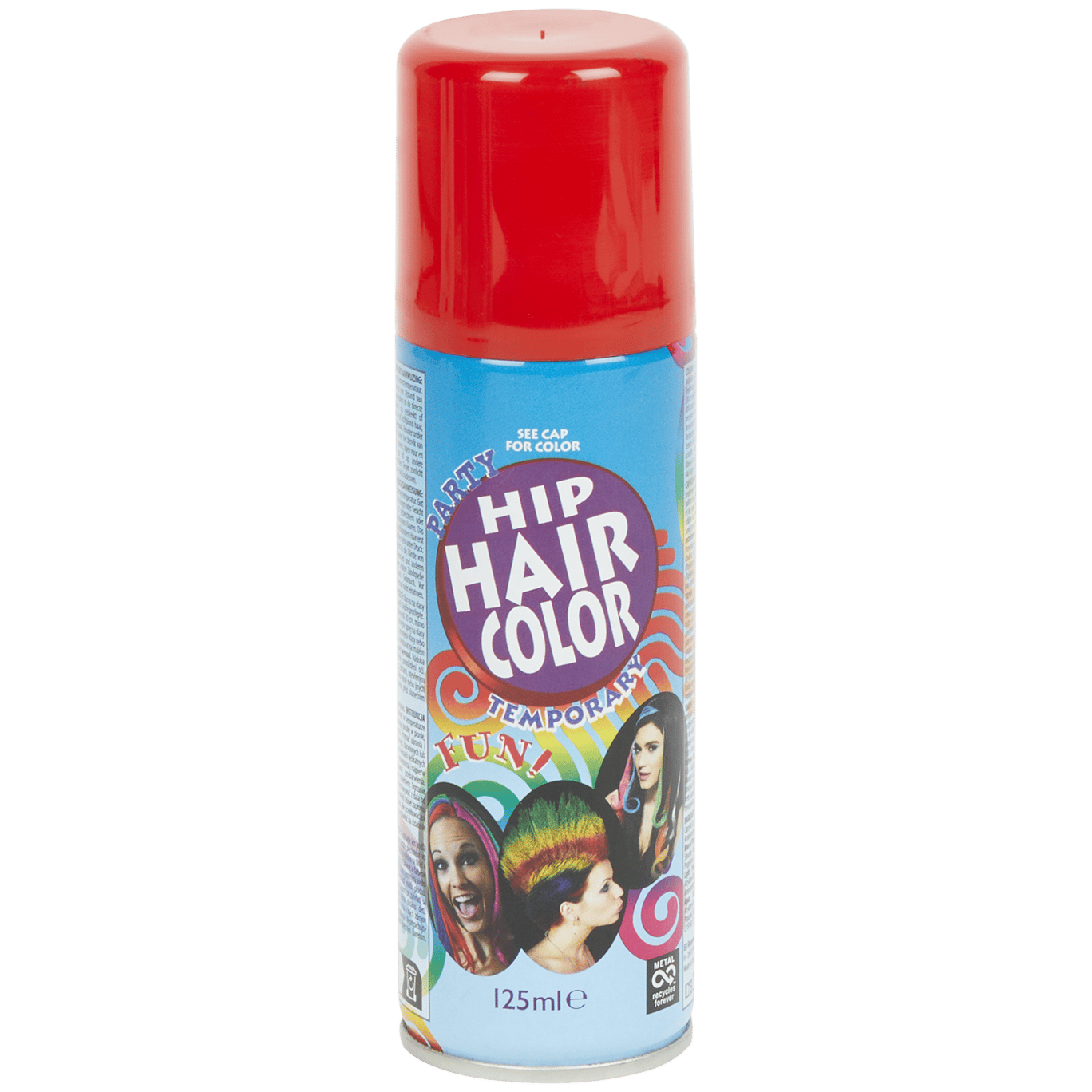 Spray para colorir o cabelo