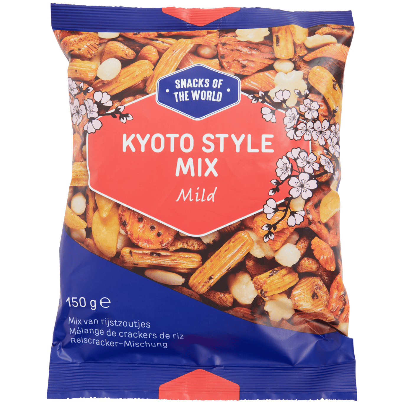 Mistura de snacks de arroz Snacks of the World Estilo Quioto