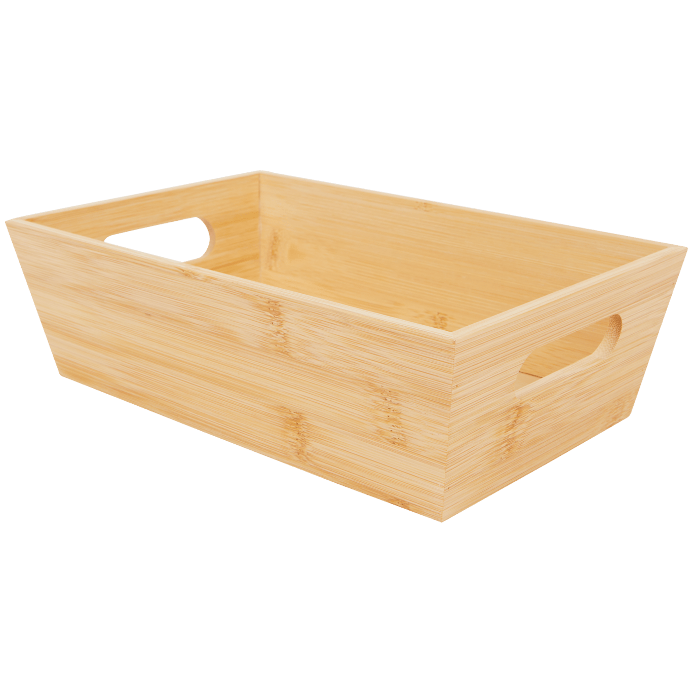 Caixa de arrumação em bambu