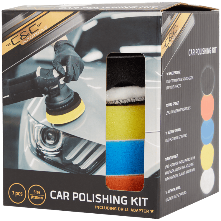 Set de polissage pour voiture C&C