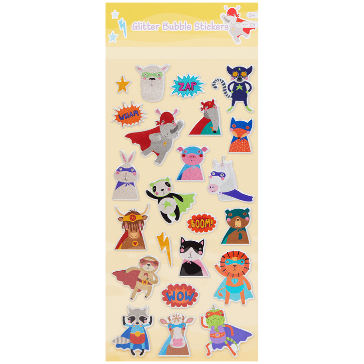 Pegatinas Craft Universe Glitter Bubble