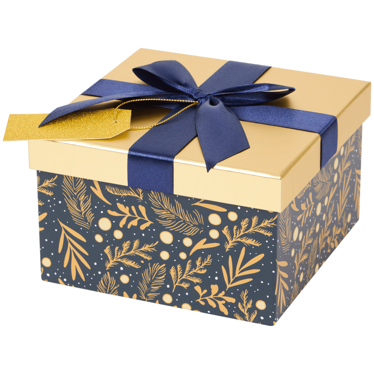 Weihnachtliche Geschenkbox