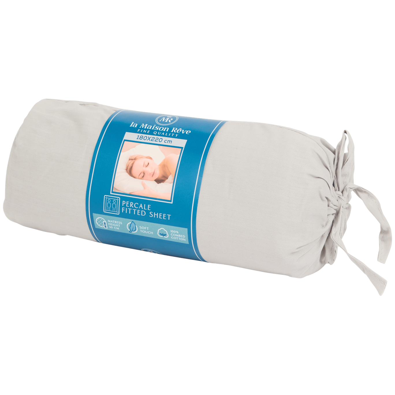 Drap-housse en percale de coton La Maison Rêve