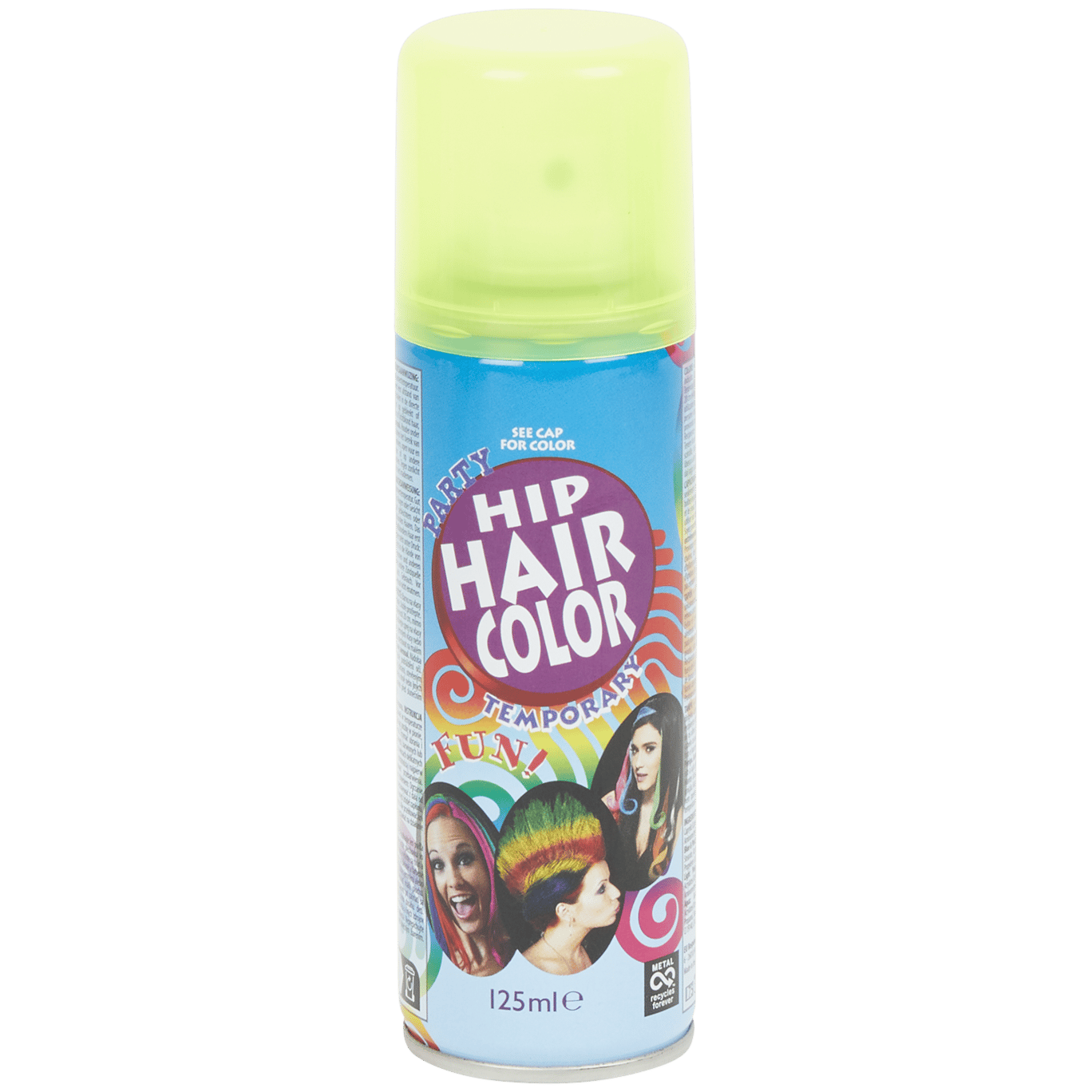 Laca de color para el pelo