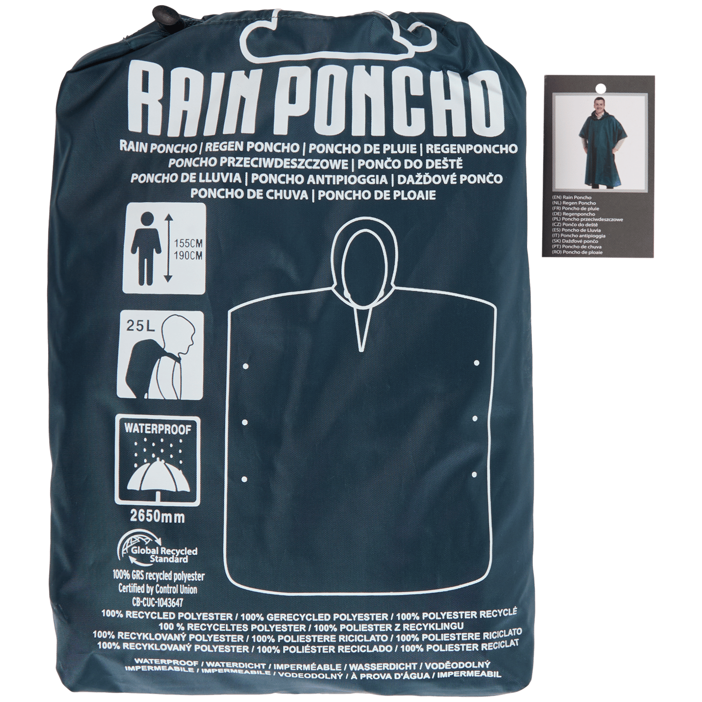 Poncho para lluvia