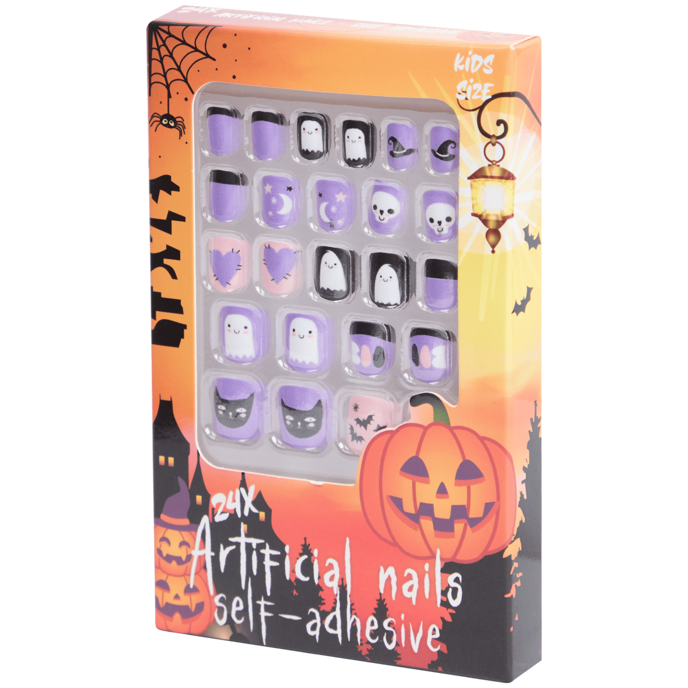 Halloween zelfklevende kunstnagels