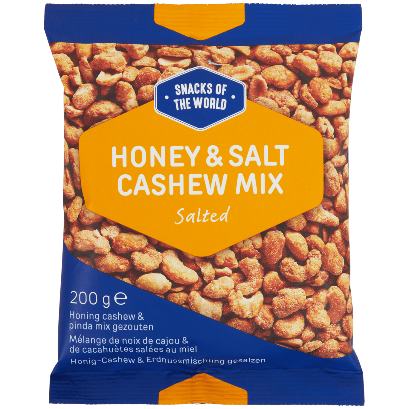 Snacks of the World honing cashew- en pindamix