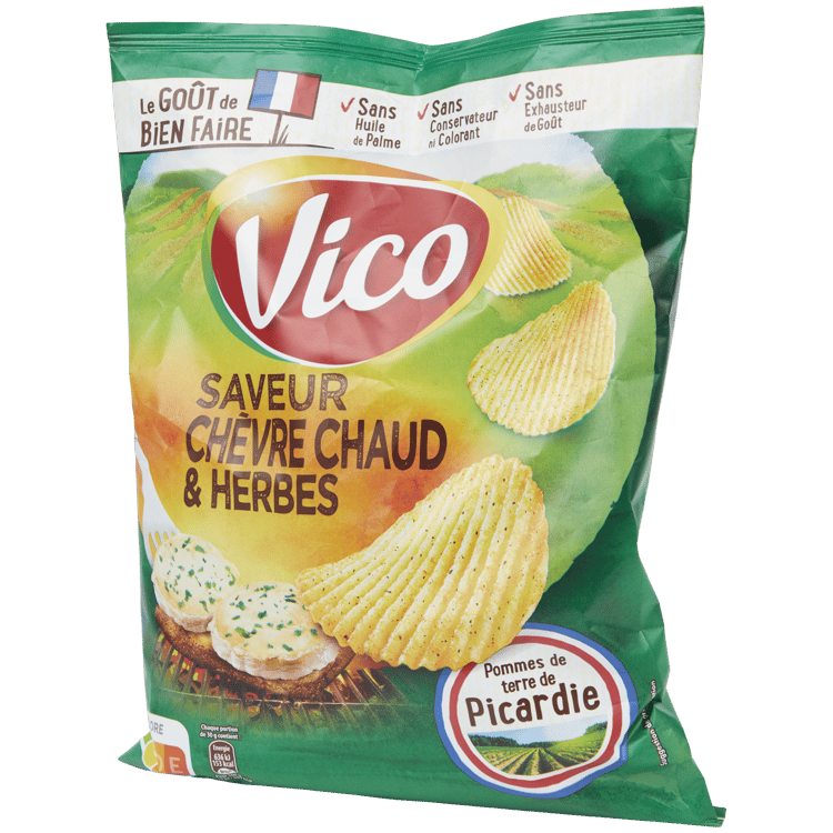Chips Vico Chèvre chaud & Herbes