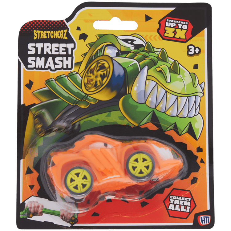 Street Smash Ausziehbares Spielzeugauto in Monsteroptik