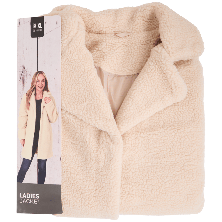 Manteau imitation peau de mouton