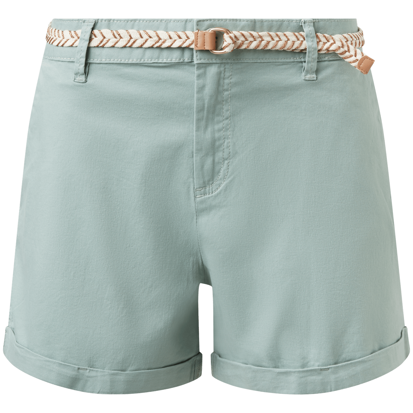 Shorts mit Gürtel