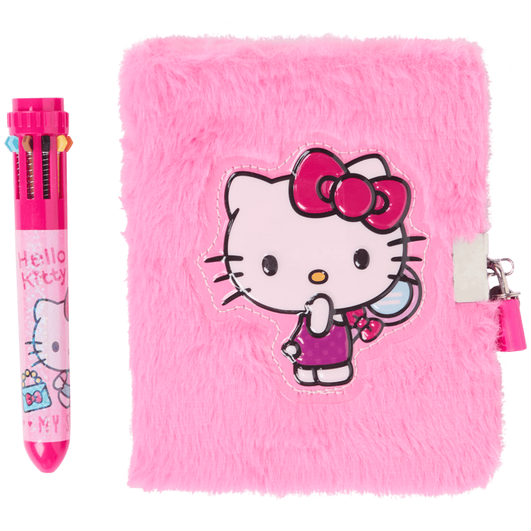 Journal en peluche avec cadenas