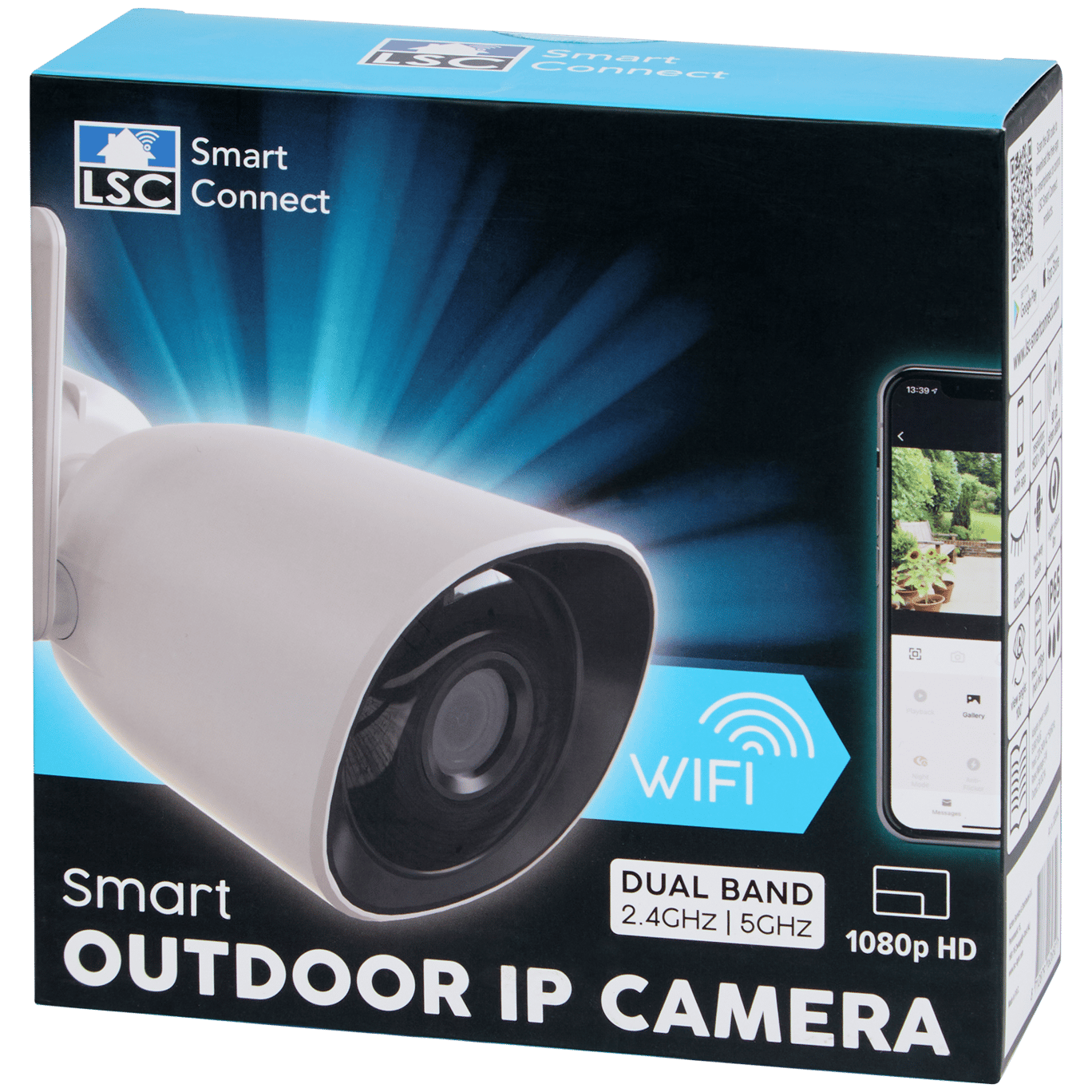 Caméra de surveillance extérieure pivotante LSC Smart Connect | Action FR