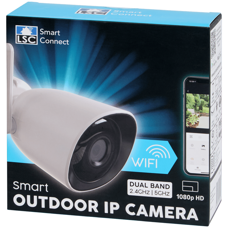 Caméra de surveillance extérieure IP LSC Smart Connect