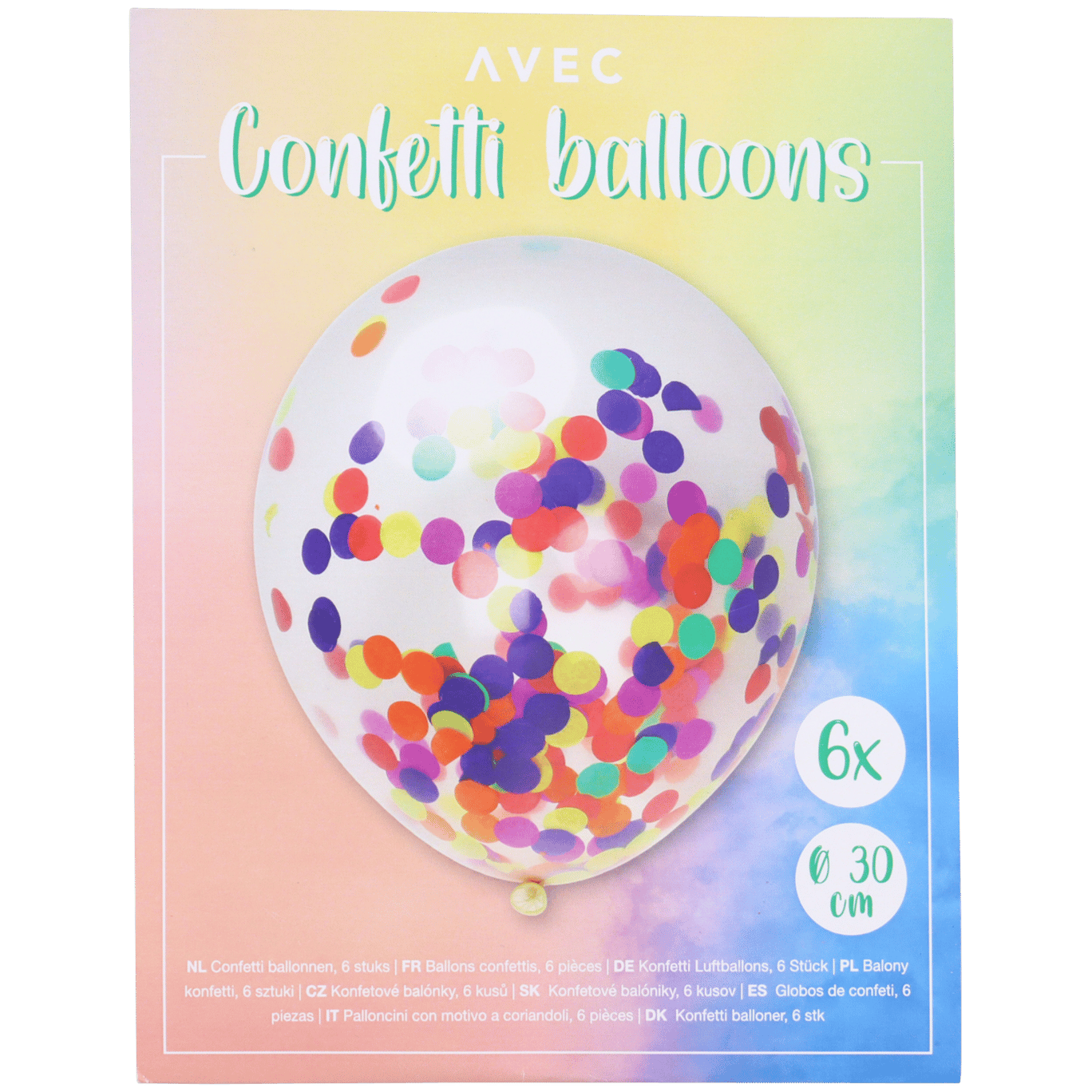 herten pijnlijk Korting Confetti-ballon | Action.com