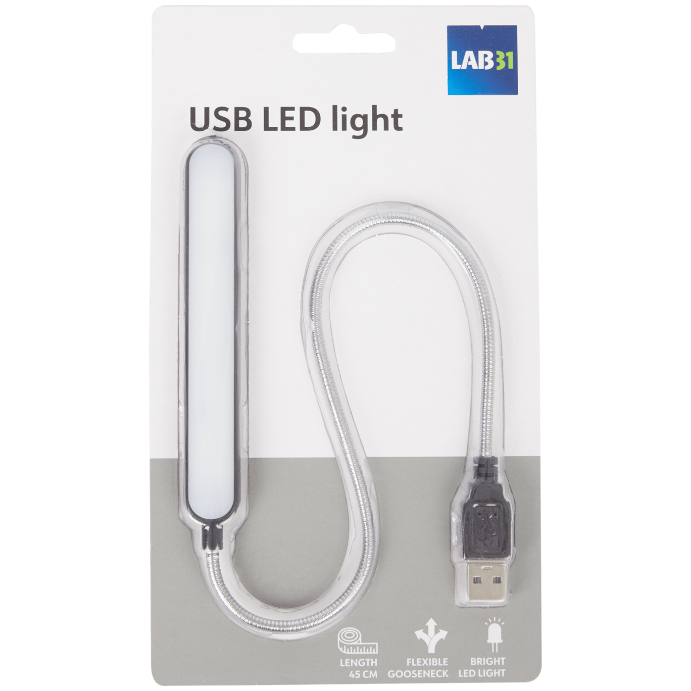 Gewend gans Stimulans Lab31 USB-ledlamp | Action.com